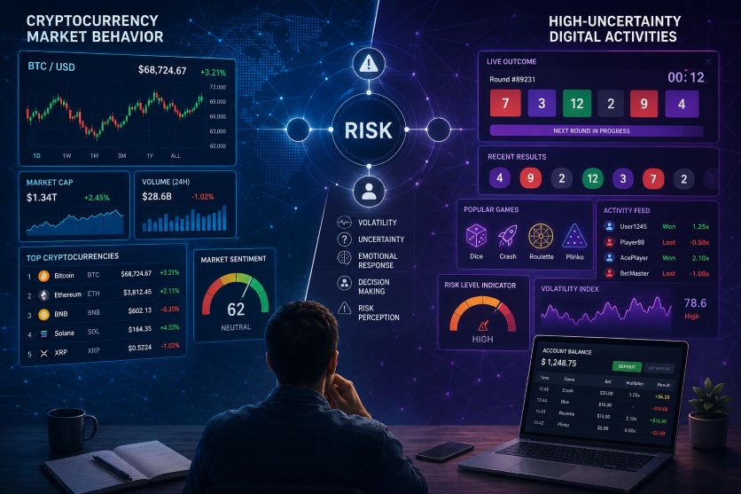 crypto and online gambling